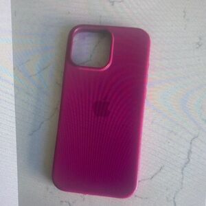 Pink Silicone Phone Case